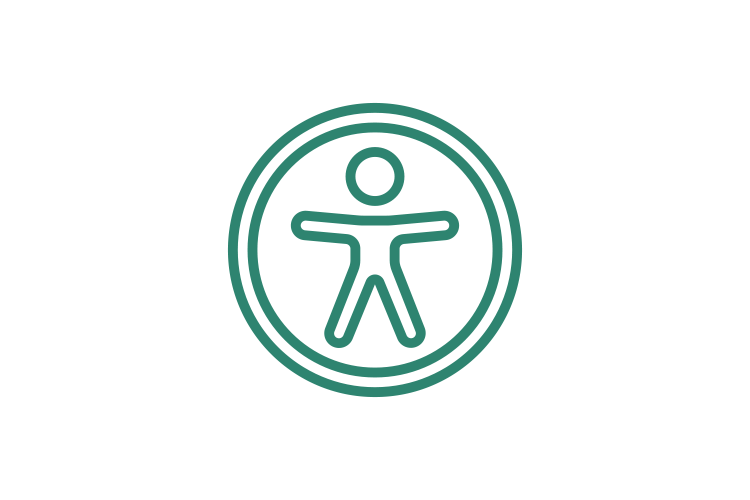 Symbol für Barrierefreiheit
